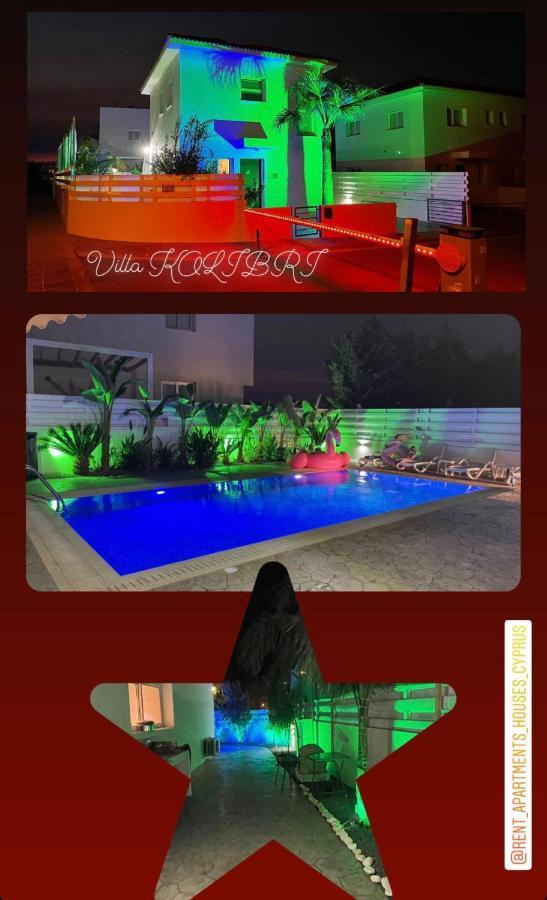 VILLA KOLIBRI cd1 MYTHICAL SANDS RESORT Paralimni Exterior foto